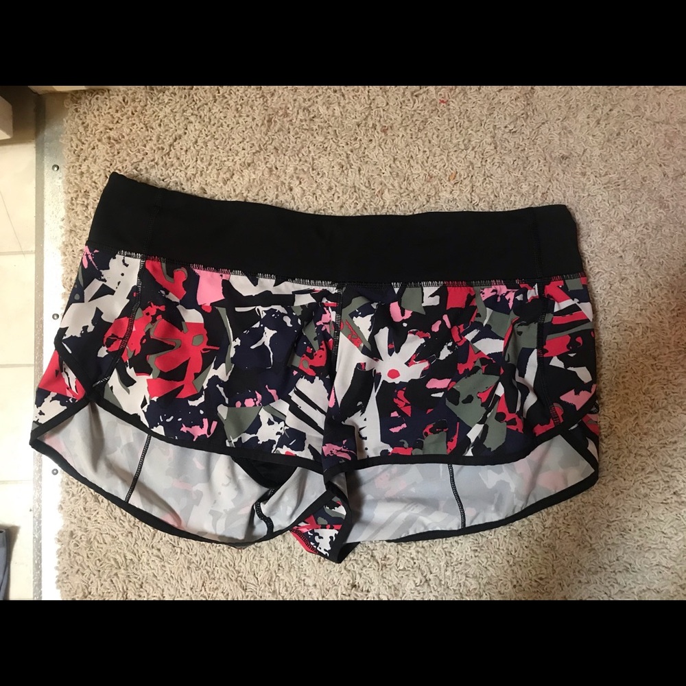 Lululemon Running Shorts 2.5” Vibrant Colors